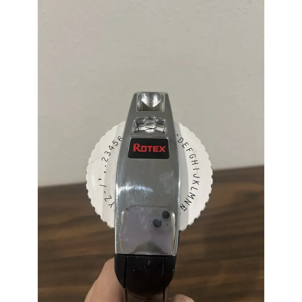 Vintage Rotex Label Maker for 1/2